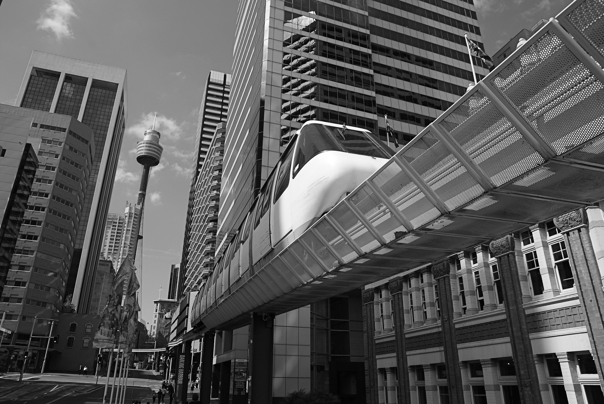 Sydney Monorail September The Dictionary Of Sydney